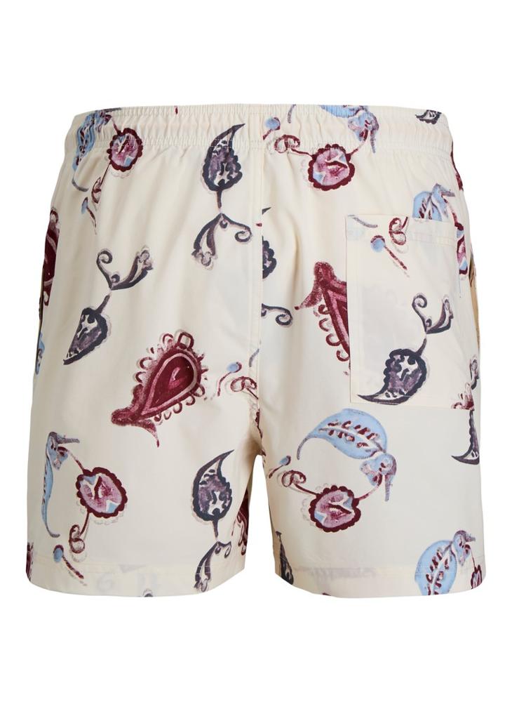 JACK & JONES Printed Drawstring Swim Shorts - Image 2