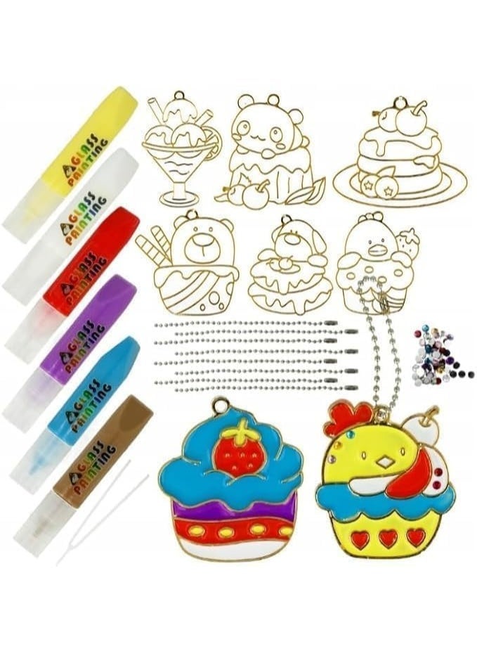 Colored Crystal Keychain Kit - Image 1