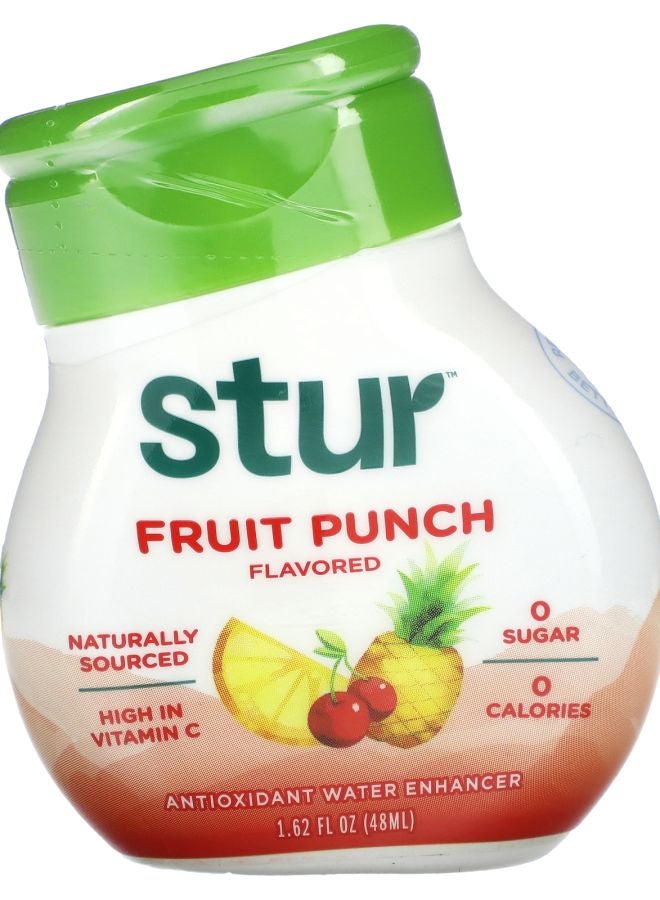 Stur Antioxidant Water Enhancer Fruit Punch 1.62 fl oz (48 ml) 