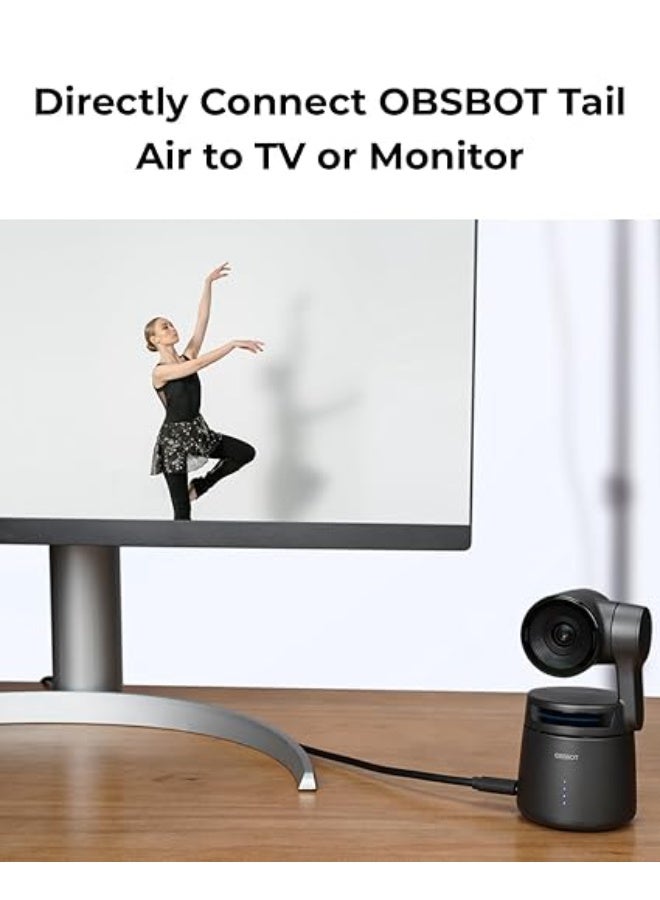 OBSBOT Micro HDMI to HDMI Cable, 4K@30fps and1080P@60fps, Compatible Tail Air, Computer, TV and Other Monitor. - Image 2