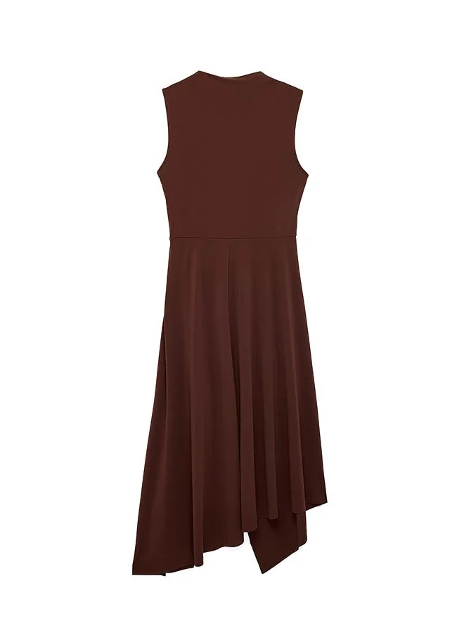 Koton  Asymmetric Sleeveless Midi Dress for Women | Best Price UAE