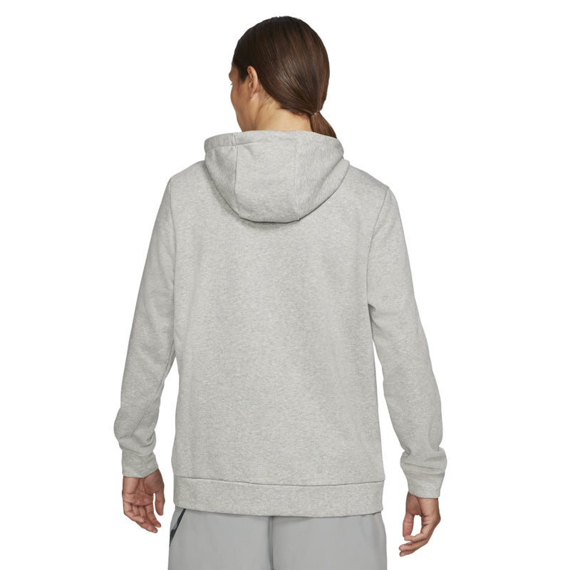 Nike Men's Nike Mnk Dry Hoodie Fzflc Casual Sports Hooded Jacket Light Grey - Image 5