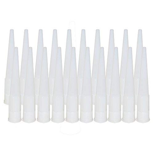 GooChan 20-Pack Caulk Nozzles (White / 20 Pcs) - Image 3