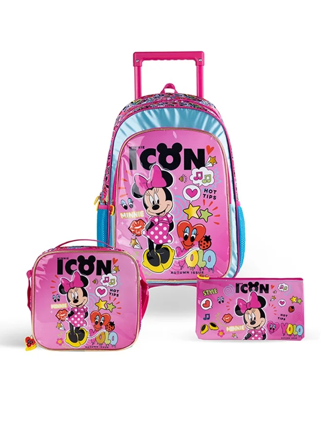 Disney Disney Minnie Mouse Minnie Icon Issue 3 in 1 Trolley Box set 18 inches Without Box