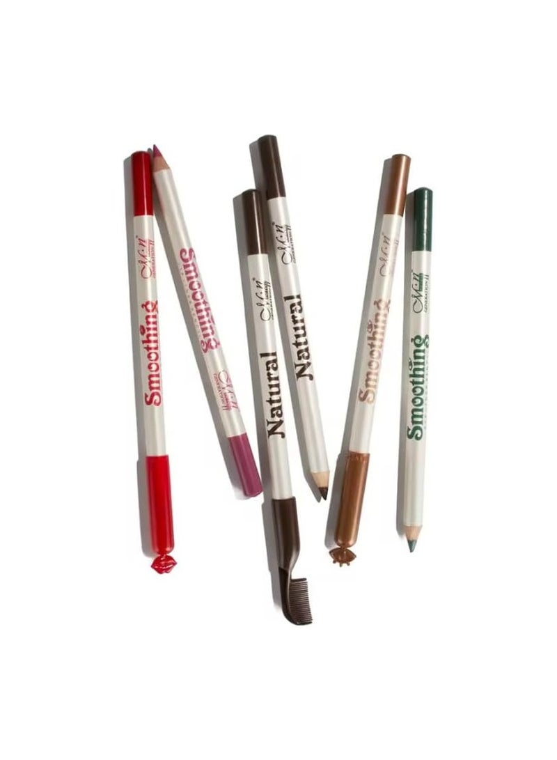 Mn Eye Lip And Eyebrow 3In 1 Kit 288 Pieces  - Image 2