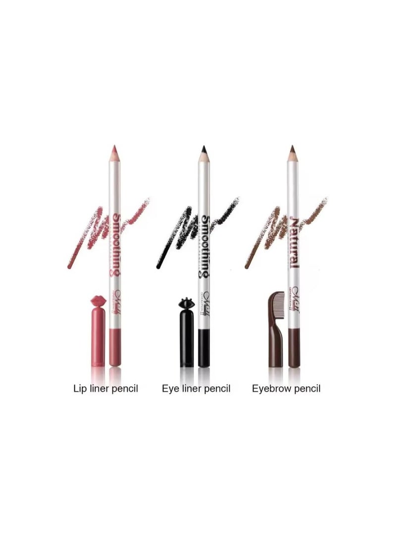 Mn Eye Lip And Eyebrow 3In 1 Kit 288 Pieces  - Image 4