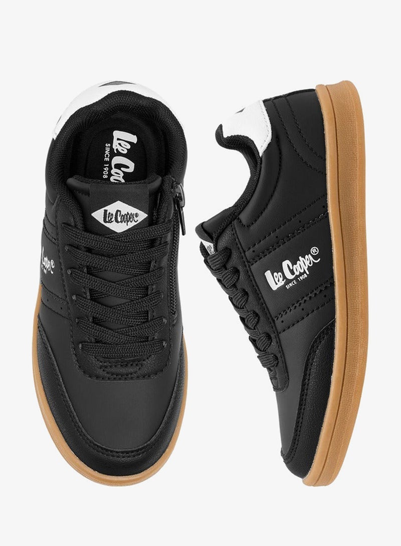 لي كوبر أحذية رياضية للأولاد بطبعة شعار ورباط - Image 3