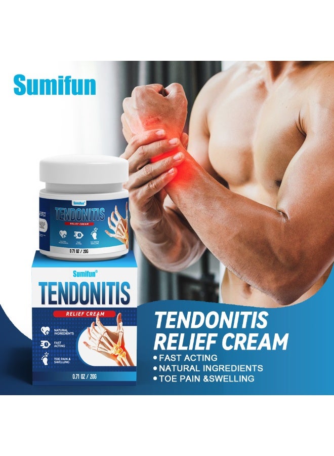 سوميفون 3 قطع كريم تخفيف التهاب الأوتار ، تهدئة آلام المفاصل والعضلات الطفيفة ، وتخفيف خدر الرسغ والألم - Image 1