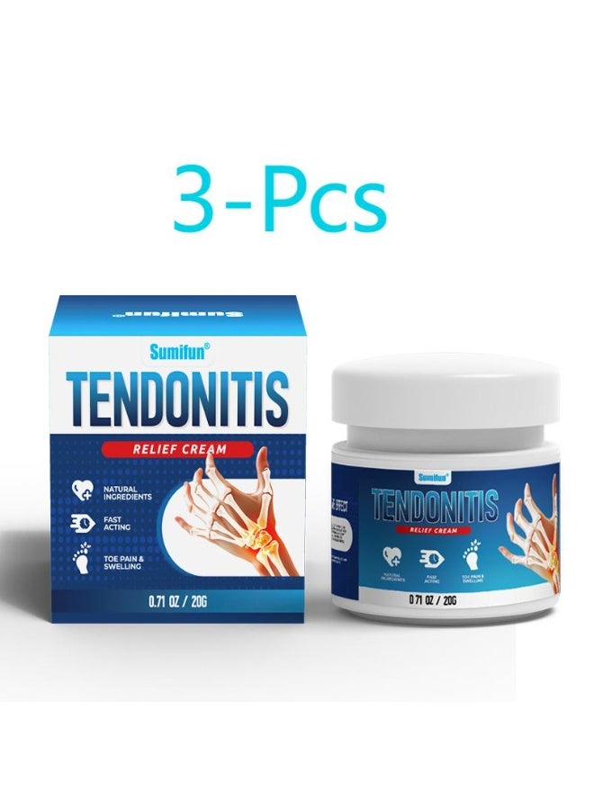 سوميفون 3 قطع كريم تخفيف التهاب الأوتار ، تهدئة آلام المفاصل والعضلات الطفيفة ، وتخفيف خدر الرسغ والألم - Image 4