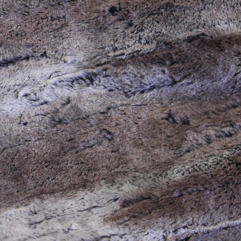 Jaxx Jaxx Saxx 4 Ft Plush Round Bean Bag  Premium Luxe Faux Fur Mountain Fox  - Image 5