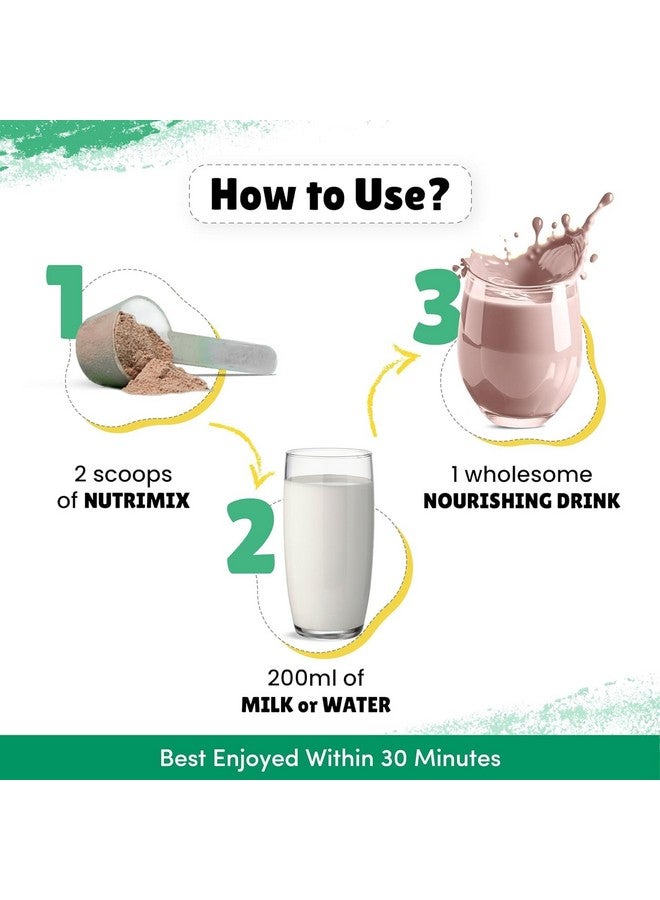 Little Joys Nutrimix 2+ Chocolate Flavour | 350g x 2 - Image 4