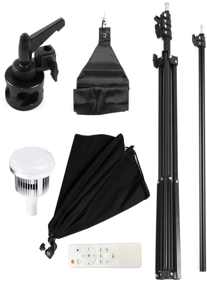 PADOM Padom Softbox Photography Lighting Kit Studio Equipment, 2800-5700K 150W Bi-color Temperature Bulb with Remote, Light Stand, Boom Arm softbox for Portrait Product Shooting (Set of 1 boom arm)  - Image 3
