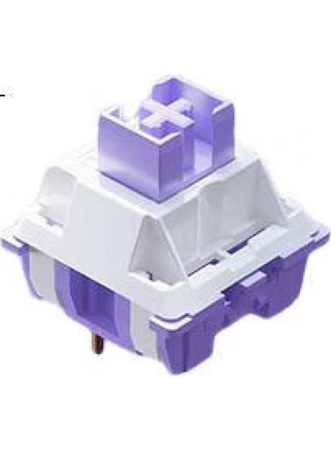 Daryo Dareu A98 Professional Edition 98-Key Layout Wired/Wireless/Bluetooth Tri-Mode Customizable Mechanical Gaming Rgb Backlit Keyboard, Mengyu Hifi Switch - Absolute Purple - Image 1