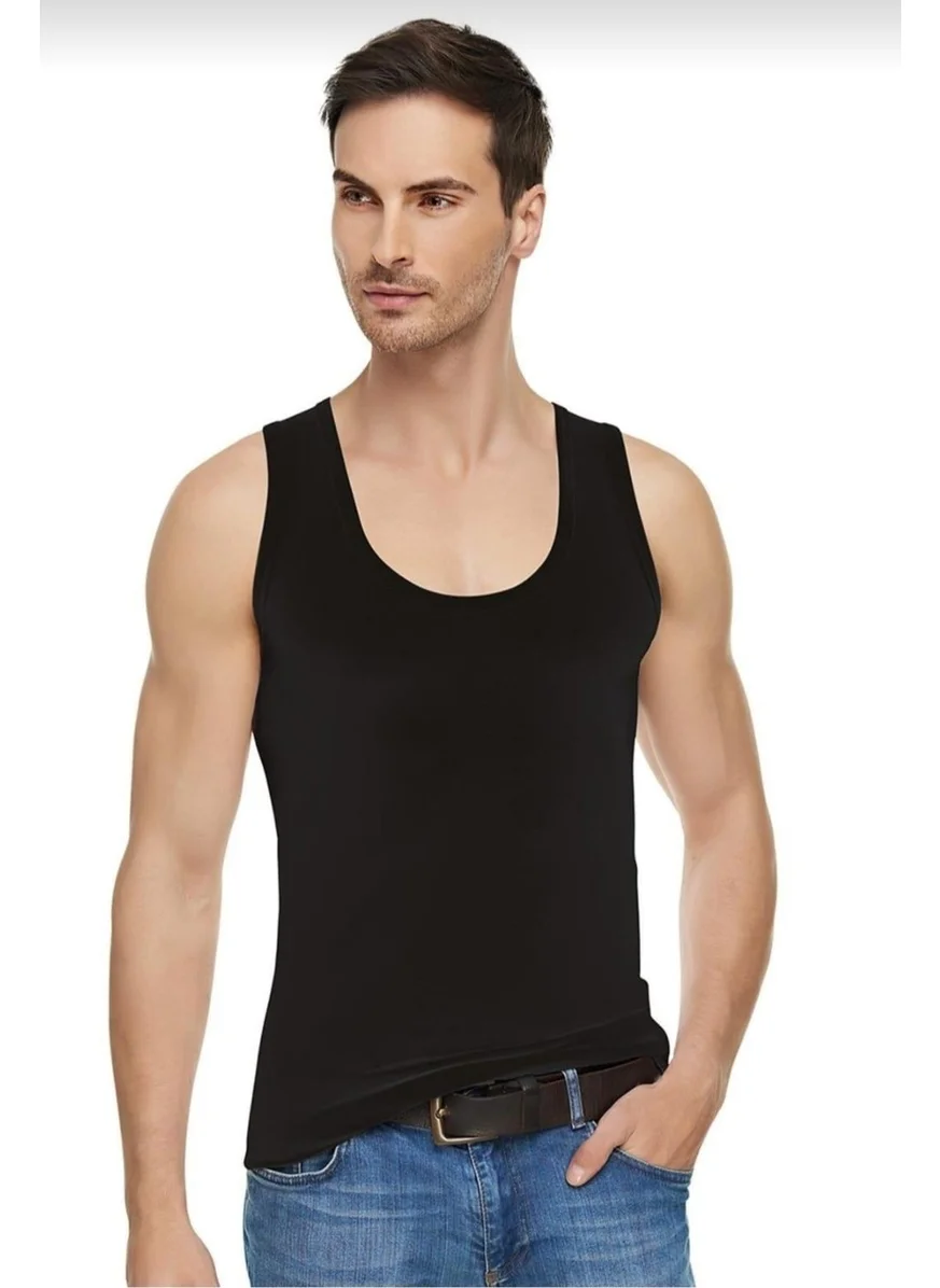 Tutku Elit Passion Elite 1201 Men's Modal Elastane Undershirt 6 Pieces