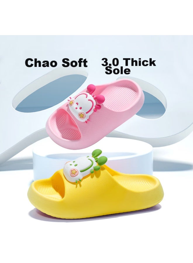 Bobdog Children's Slippers, Boys And Girls, Baby Soft-soled Indoor And Outdoor Summer Sandals, Light Blue, Size 160 - Image 2
