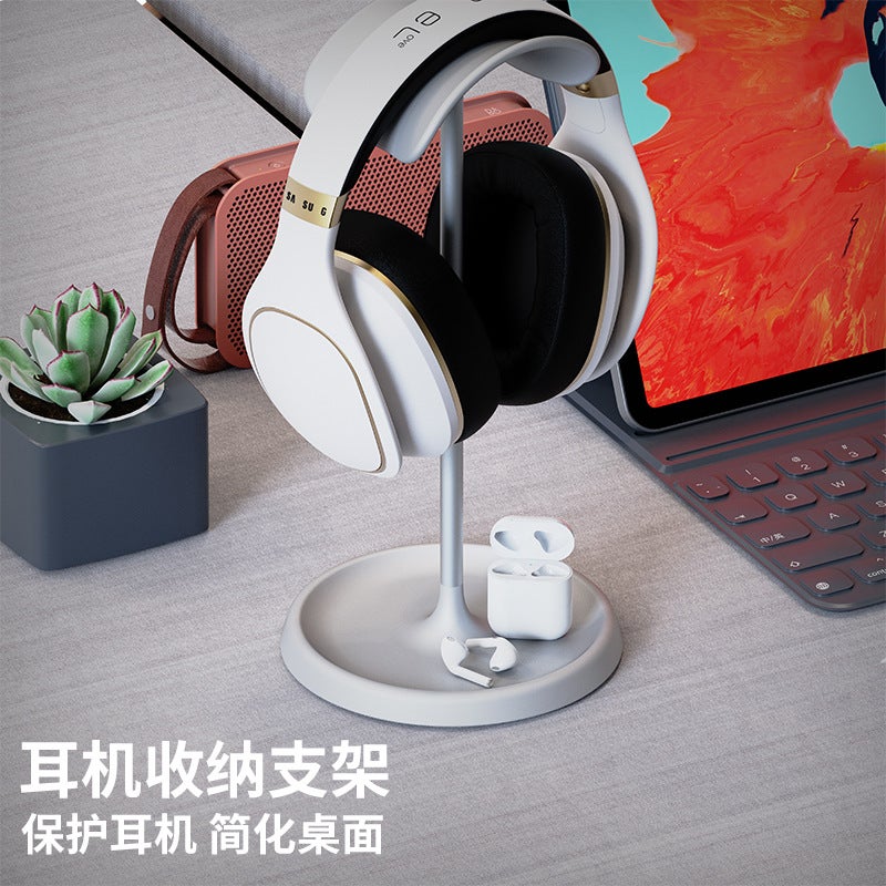 Headset Holder Universal Headset Shelf Desktop Computer Headset Storage Shelf Game Headset Hanger - Image 4