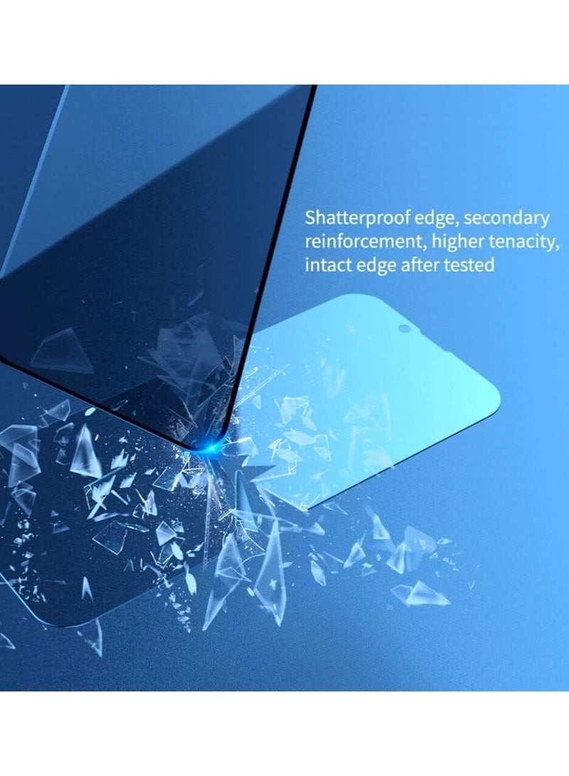 إلترازون iPhone 14 Pro Max Privacy Screen Protector, Premium iPhone Tempered Glass Protector 30° Privacy Protection, Anti-Scratch, Bubble Free, 9H Hardness, Scratch Resistant - iPhone Protectors - Image 4