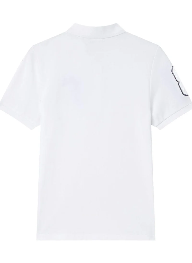 Giordano Women’s Slim Fit Embroidered 3D Lion Polo