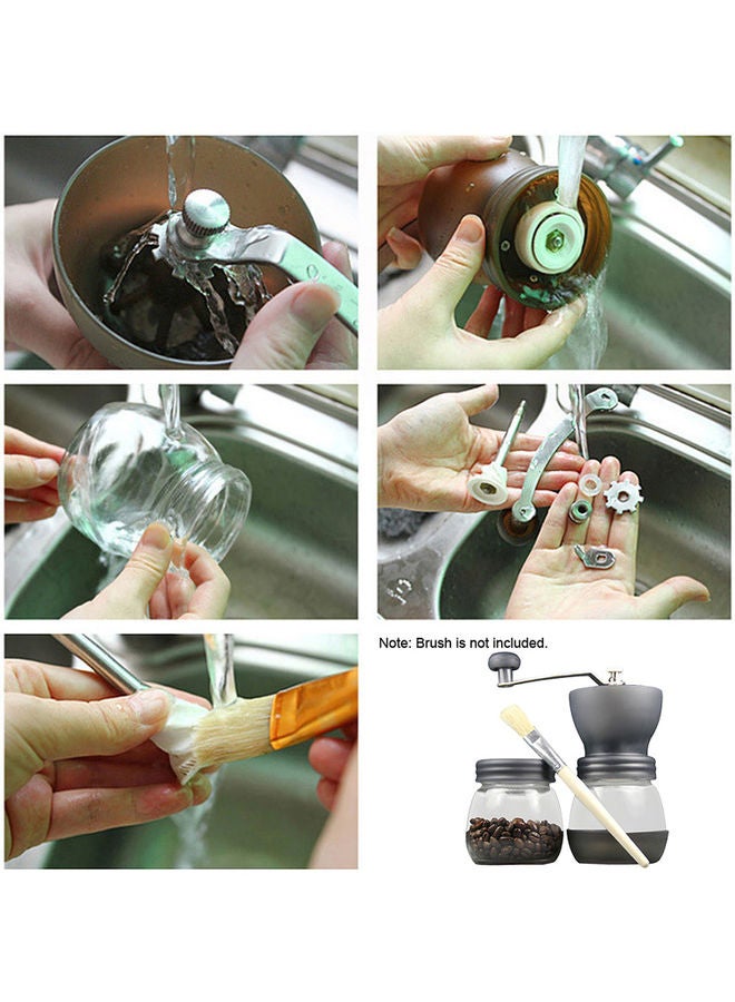 إسكدنيا مطحنة يدوية لحبوب القهوة أسود - Image 2