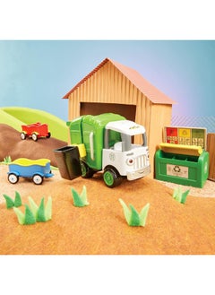 MGA Entertainment Little Tikes Let's Go Cozy Coupe Garbage Truck Playset  - Image 4