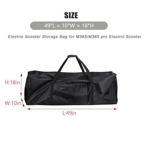 Kasla Electric Scooter Bag, Foldable Electric Scooters Bag, E-scooter Storage Bag for M365/M365 Pro Electric Scooter - 49" Lx10 Wx18 H - Image 2