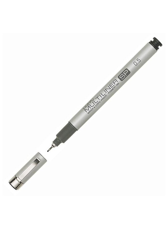 Copic Sketch Alcohol Marker 5 Colors + Multiliner SP Set, Sketching Grays - Image 5