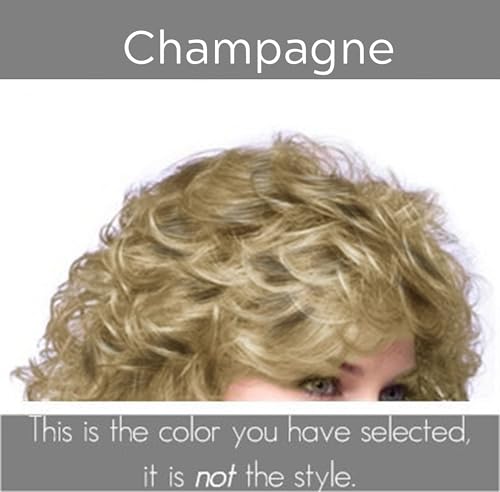 Noriko Angelica Synthetic Wig by Rene of Paris and Wig Lift Comb - Champagne-R - Bundle 2 Items - Image 3