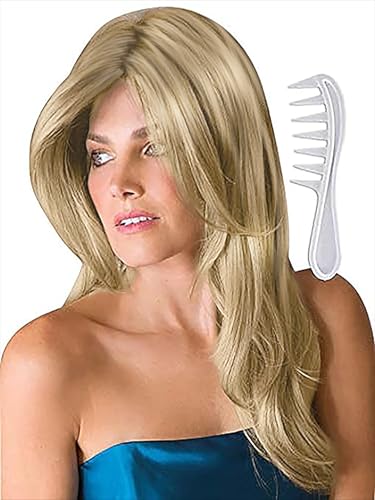 Noriko Angelica Synthetic Wig by Rene of Paris and Wig Lift Comb - Champagne-R - Bundle 2 Items - Image 1