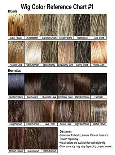 Noriko Angelica Synthetic Wig by Rene of Paris and Wig Lift Comb - Champagne-R - Bundle 2 Items - Image 4
