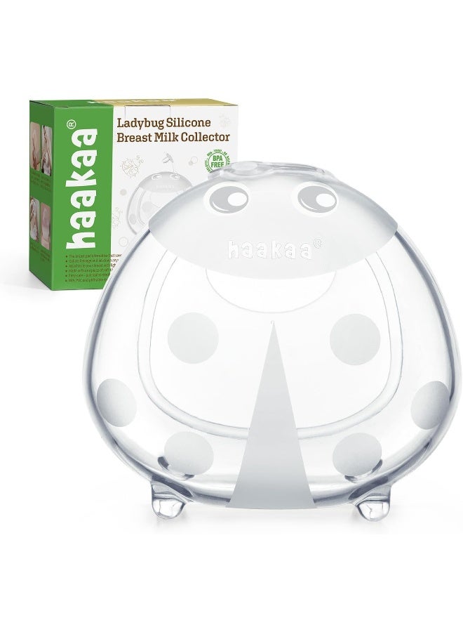 haakaa Ladybug Breast Milk Collector Breast Shells Milk Saver Nursing Cups - Image 1