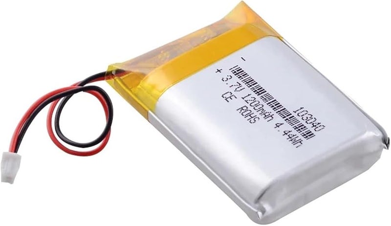 3 7 فولت 1200 مللي أمبير بطارية قابلة لإعادة الشحن 1 قطعة اللون 1 0 3P - Image 1