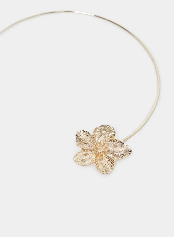 ستايلي Styli Flower Edge Necklace