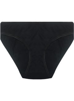 Daisy 3 Pieces Black Color Non-Trace Slip Panties
