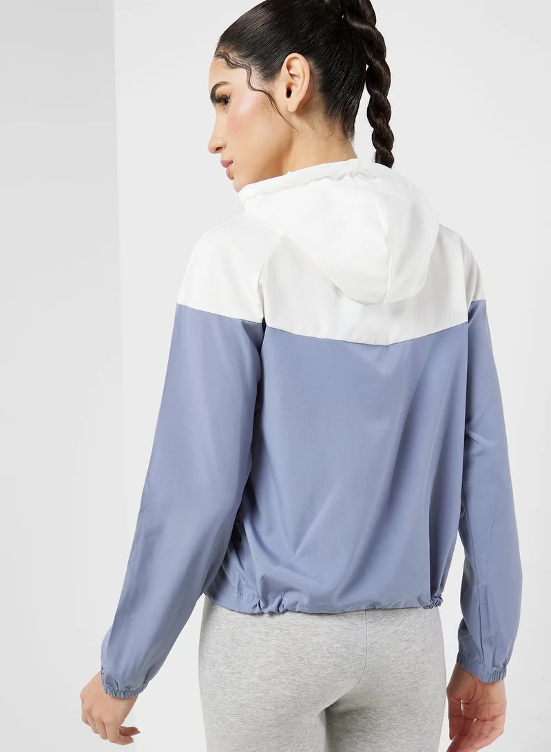 FRWD Half Zip Colorblock Athletic Jacket