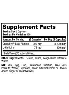 PROLAB Prolab Beta Alanine Extreme Capsules Pack of 240  - Image 5