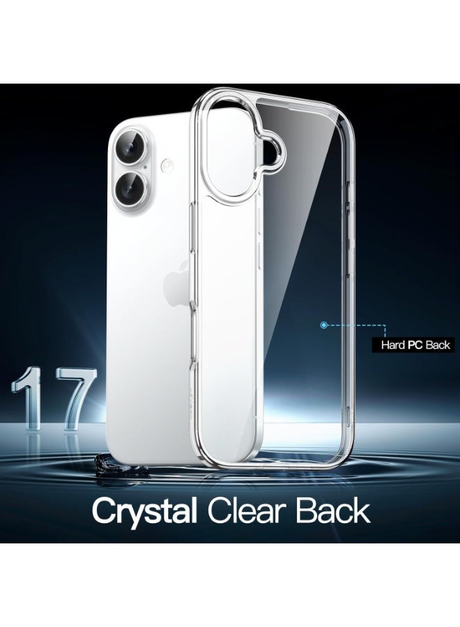 Case for iPhone 17 6.3-Inch, Non-Yellowing Shockproof Phone Bumper Cover, Anti-Scratch Clear - Image 3