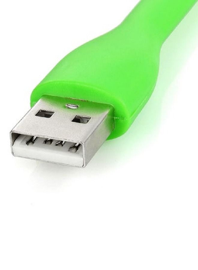 Flexible LED Light Reading Light USB Mini USB Light Green USB Port Compatible with Almost All USB Interfaces  - Image 3