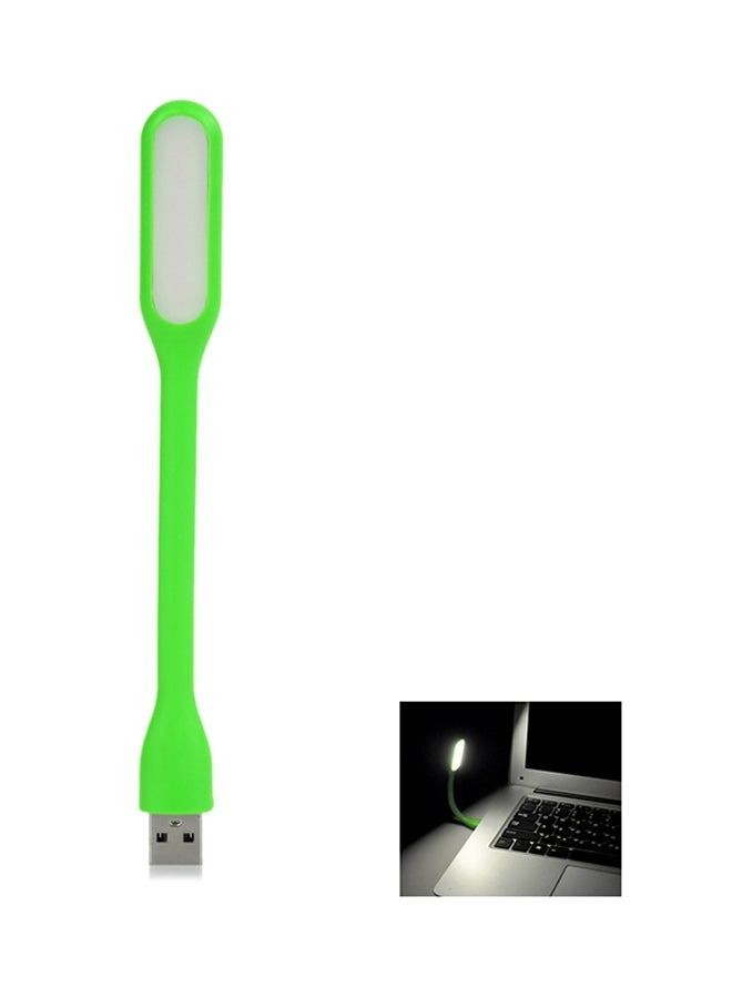 Flexible LED Light Reading Light USB Mini USB Light Green USB Port Compatible with Almost All USB Interfaces  - Image 1