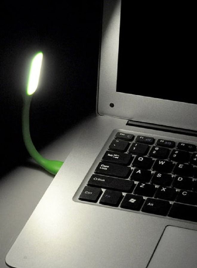 Flexible LED Light Reading Light USB Mini USB Light Green USB Port Compatible with Almost All USB Interfaces  - Image 4