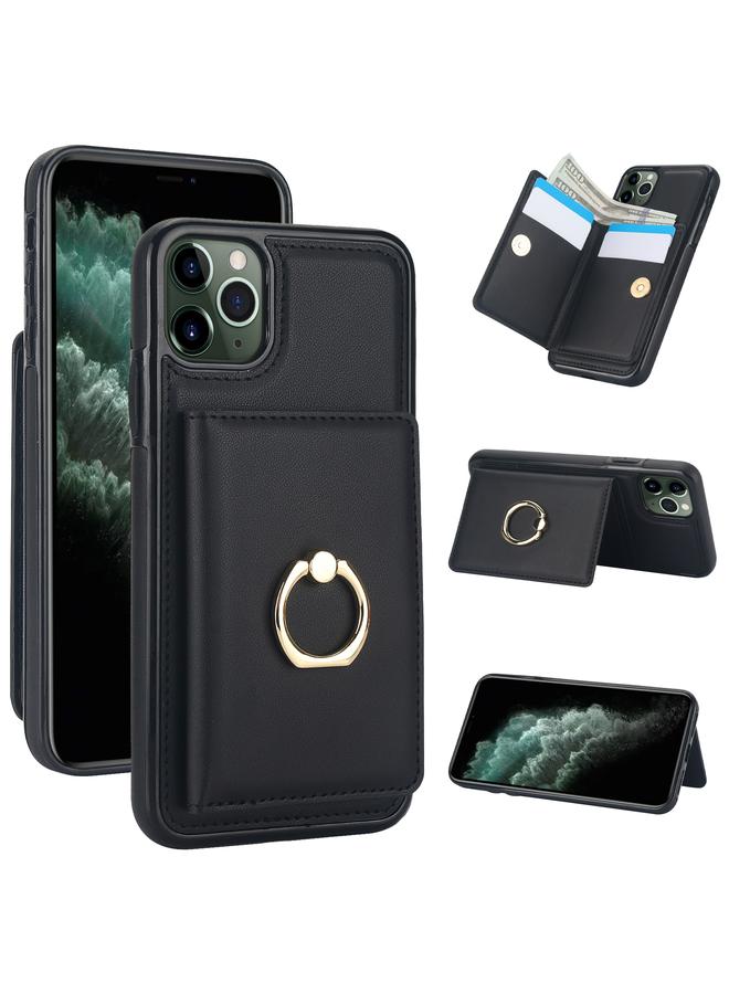 اس-توب جراب لهاتف iPhone 11 Pro Max مزود بحلقة بطاقة RFID مضادة للسرقة - Image 1