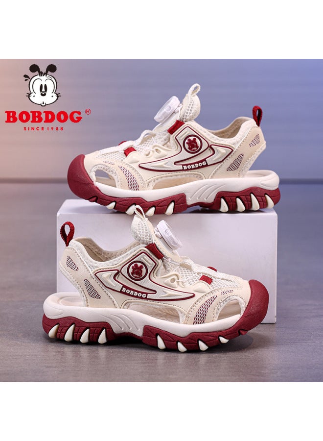 Baotou Babudou Children's Shoes New Beach Sandals Girls' Non-slip Summer Breathable Kids' Girls' Sports Shoes