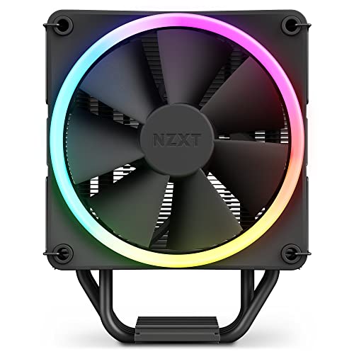 NZXT T120 RGB CPU Air Cooler - RC-TR120-B1 - Conductive Copper Pipes - Fluid Dynamic Bearings - AMD and Intel Compatibility - Black - Image 2
