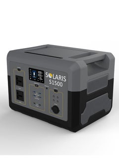 Solaris Solutions Solaris Portable Power Station S1500 1280Wh 400,000mAh 1500W Solar Generator 1.5Hrs to 100% LiFePO4 Battery  - Image 2
