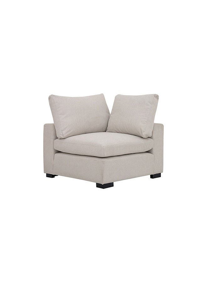 ROYAL FURNITURE Delux Corner sofa with ottomon, 4 seater compatibility soft and hygienic sofa  - Image 4