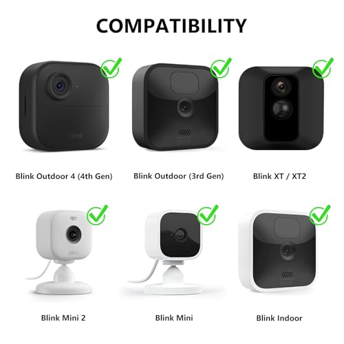 ALERTCAM 2Pack Suction Cup Mount for Blink Outdoor 4 (4th Gen)/(3rd Gen), Blink XT / XT2, Blink Mini, Attach Your Blink Home Security Camera with No Tools - Image 2
