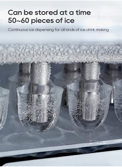 HiBREW HiBREW Ice Maker Machine Automatic Home Ice Maker Self-Cleaning for Kitchen Office Bar Party 60Hz & 50Hz  - Image 2