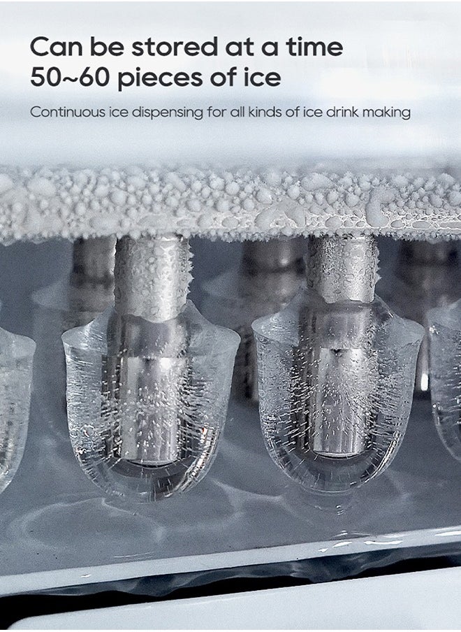 HiBREW HiBREW Ice Maker Machine Automatic Home Ice Maker Self-Cleaning for Kitchen Office Bar Party 60Hz & 50Hz  - Image 2