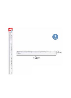 MOTARRO Aluminium Straight Ruler Drawing Tool Desk Accessories Student Stationery School Office Supplies 40CM  - Image 2