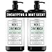 Dead Sea Collection Eucalyptus Mint Menâ€™s Body Wash â€“ 3 in 1 Body Wash for Men for Hair, Face & Body â€“ Moisturizing Shower Gel with Dead Sea Minerals â€“ Pack of 2 (33.8 fl oz each) - Image 2