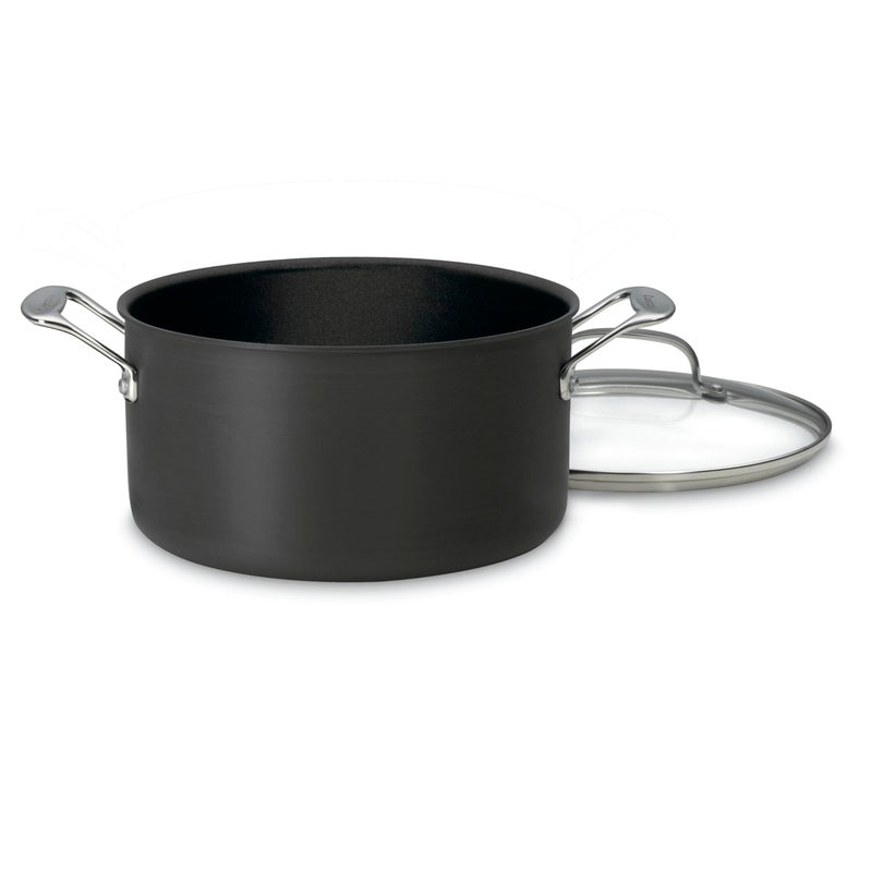Cuisinart Chefs Classic 6Quart PURELYCERAMIC Nonstick PFAS Free HardAnodized Stockpot with Cover 644C24 - Image 2